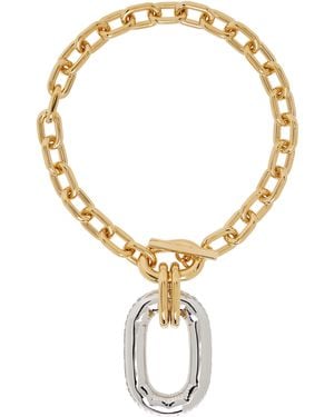 Rabanne Toggle Necklace - Metallic