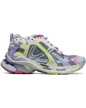 Balenciaga Runner Sneakers - Blue