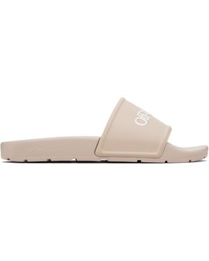 Off-White c/o Virgil Abloh Bookish Slides - Black