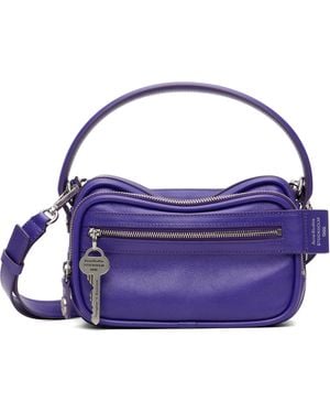 Acne Studios Camero Kit Crossbody Bag - Purple