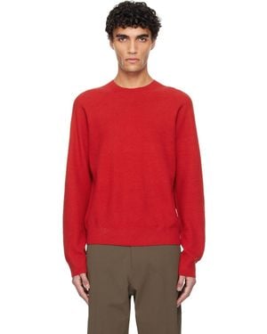 Veilance Conic Wool Midlayer Jumper - Red