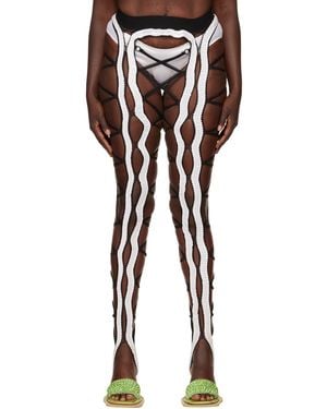 Sinéad O'Dwyer Silk Harness Tights - Black
