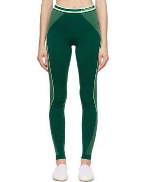 CASABLANCA Seamless leggings - Green