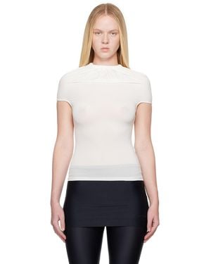 ALAINPAUL Gathered Neck Tank Top - Black