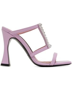 Les Petits Joueurs Hoya Heeled Sandals - Black