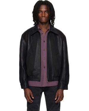 MMIC Rodeo Faux-Leather Jacket - Black