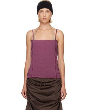 Baserange Shok Slip Camisole - Purple