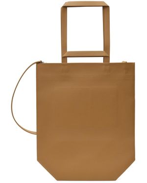 Ecco Kostas Murkudis Edition Medium Flat Tote - Brown