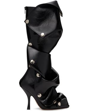 Y. Project Snap Boots - Black