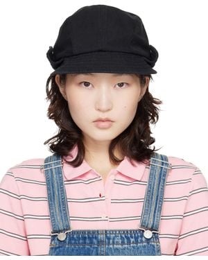 OPEN YY Bucket Beret Cap - Black