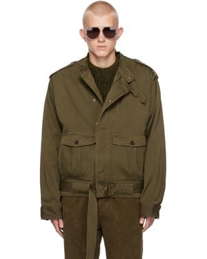 Isabel Marant Khaki Tomei Jacket - Green
