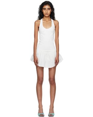 Miaou Robe Courte Alice Blanche - Noir