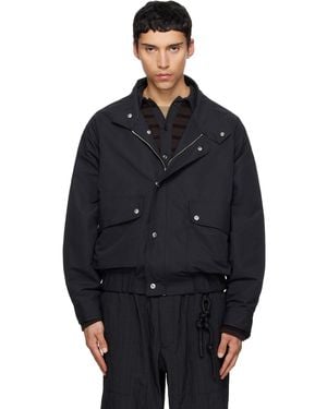 Song For The Mute Flight Jacket - Blue