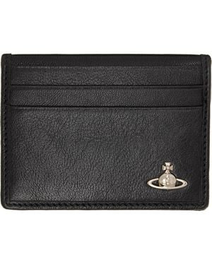 Vivienne Westwood Orb Bifold Card Holder - Black
