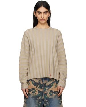 Eckhaus Latta Keyboard Jumper - Natural