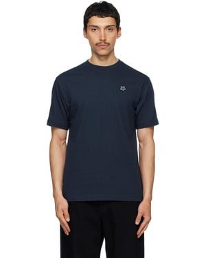 KENZO Paris 'Boke Flower' Embroidered T-Shirt - Blue