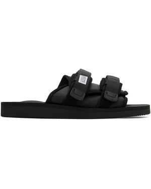 Suicoke ブラック Moto-Cab サンダル