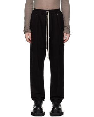 Rick Owens Porterville Bela トラウザーズ - ブラック