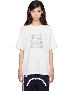 Im Sorry by Petra Collins Ssense限定 ホワイト Jennyfaxエディション オーバーサイズ Tシャツ