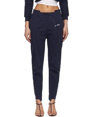 Vetements Cut Up Joggers - Blue