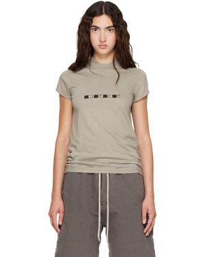 Rick Owens Tower Small Level T-Shirt - Gray