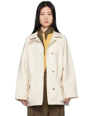 LE17SEPTEMBRE Off- Cotton Traveller Jacket - Natural