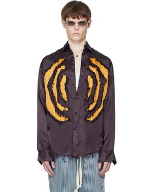 Edward Cuming Vortex Lung Shirt - Black