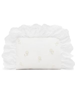 Simone Rocha Embellished Pillowcase Clutch - Black