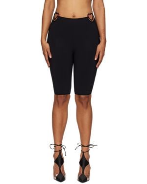 Nensi Dojaka Biker Shorts - Black