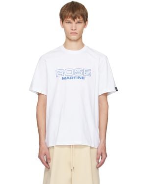 Martine Rose ホワイト Classic Tシャツ