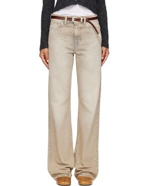 Our Legacy Boot Cut Jeans - Natural