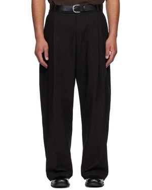 Studio Nicholson Pull Trousers - Black