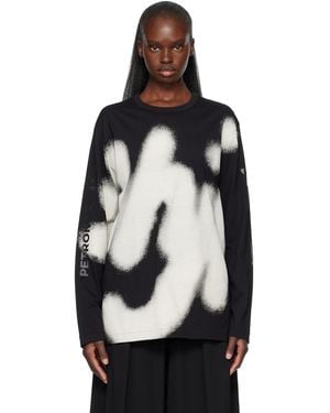 Y-3 Mercedes-Amg F1 Edition Graphic Long Sleeve T-Shirt - Black