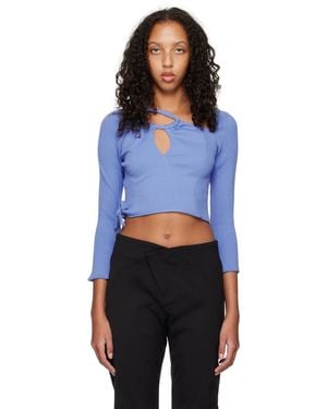 OTTOLINGER Loop Long Sleeve T-Shirt - Blue