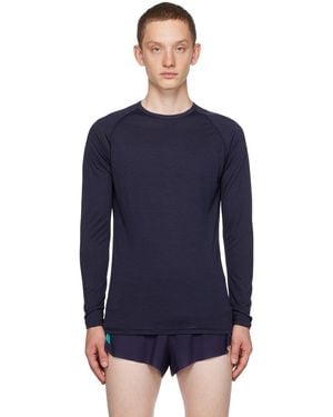 Soar Running Base Long Sleeve T-Shirt - Blue