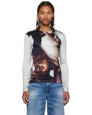 Y. Project Graphic Long Sleeve T-Shirt - Black