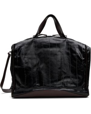 Dries Van Noten Leather Bag - Black