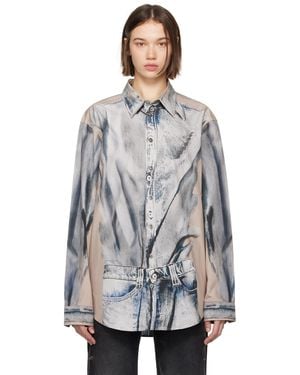 Y. Project Trompe L'Oeil Shirt - Grey