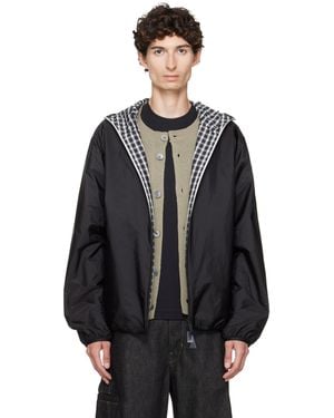Moncler Vandelli Reversible Hooded Jacket - Black