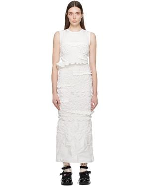 Cecilie Bahnsen Vanda Midi Dress - White