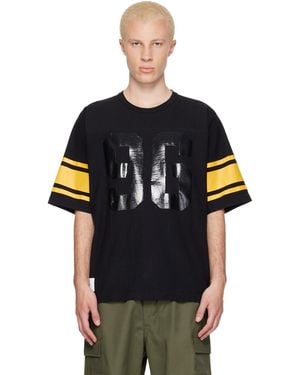 WTAPS Qb S/S Cotton T-Shirt - Black