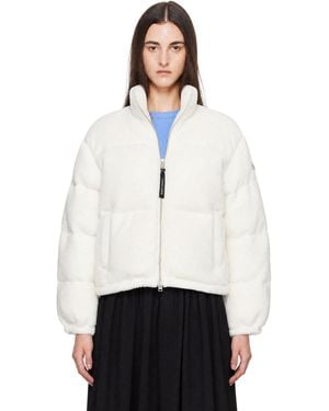 Canada Goose Off- Fallon Fleece Puffer Down Jacket - White