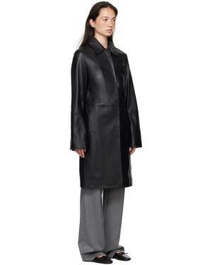 【関税込み】Loulou de Saison オフホワイト Borneo コート Loulou de Saison Temo ビスコースコート ブラック | Lyst