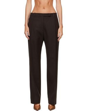 Studio Nicholson Quarte Tailored Pants - Black