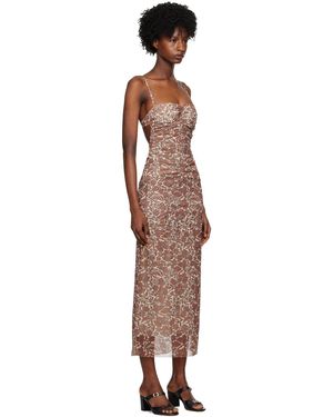 cream strapless midi dress Save The Date Cream Bandeau Midi Dress With Train – Club L London