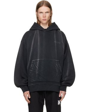 Amiri 'vintage Oversized' Hoodie - Black