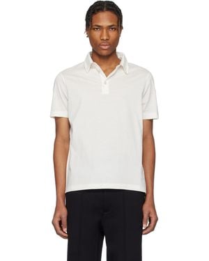 Moncler Archivio Ss Polo - White