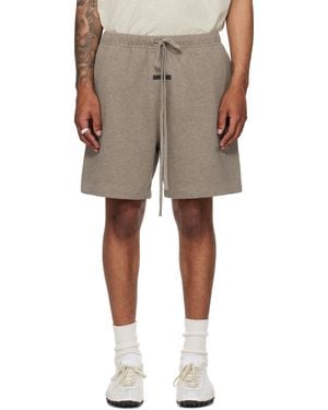 Fear Of God Soccer Fleece Shorts - Natural