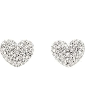 Marc Jacobs 'The Heart' Pave Earrings - Black