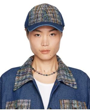 Anna Sui Ssense Exclusive Cap - Blue